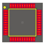 میکروکنترلر ATMEGA32A-AU اصل بازسازی شده SMD (تست شده)