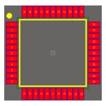 میکروکنترلر ATMEGA16A-AU اصل بازسازی شده SMD (تست شده)