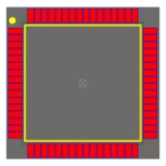 میکروکنترلر ATMEGA2561-16AU SMD