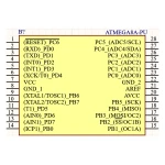میکروکنترلر ATMEGA8A-PU اصل بازسازی شده DIP  (تست شده)