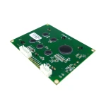 نمایشگر آبی گرافیکی LCD 128*64 با درایور ST7920 V2.3 همراه با کانکتور