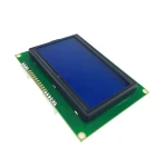 نمایشگر آبی گرافیکی LCD 128*64 با درایور ST7920 V2.3 همراه با کانکتور