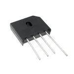 پل دیود 4 آمپر 1000 ولت شانه ای KBU410