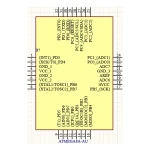 میکروکنترلر ATMEGA8A-AU کپی SMD