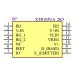 آی سی فرستنده جریان 20-4 میلی آمپر صنعتی SMD XTR105UA