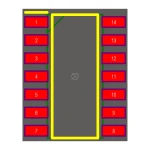 آی سی فرستنده جریان 20-4 میلی آمپر صنعتی SMD XTR105UA