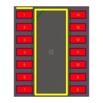 آی سی آپ امپ SMD LF347M