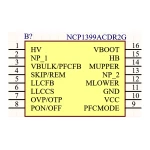 آی سی کنترلر سوئیچینگ SMD NCP1399ACDR2G