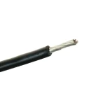 سیم نسوز سیلیکونی افشان قلع اندود مشکی سایز 0.35mm