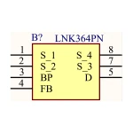 آی سی مبدل سوئیچینگ LNK364PN