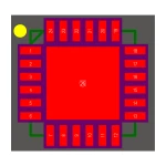 آی سی مبدل USB به SMBUS شماره SMD CP2112