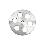 چرخ 4.5 سانتی متر آلومینیومی بدون لاستیک با سوراخ 5