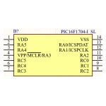 میکروکنترلر SMD PIC16F1704