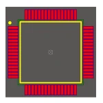 میکروکنترلر LQFP-100 SMD STM32F407VGT6 ARM