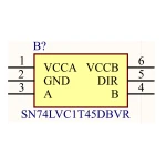 آی سی SMD SN74LVC1T45DBV
