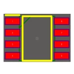 تقویت کننده ابزار دقیق INA126U SMD