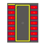 آی سی آپ امپ SMD LMC6084AIM