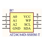 آی سی AT24C64C SMD