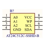 آی سی AT24C512 SMD