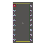 آی سی درایور استپر موتور TEA3718SDP