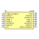 آی سی L293B کپی
