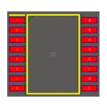 آی سی گیت درایور ماسفت و IGBT شماره SMD IR2110S