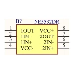 آی سی آپ امپ SMD NE5532DR