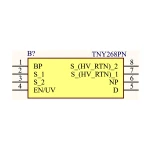 آی سی مبدل سوئیچینگ TNY268PN