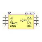 آی سی DS1307 کپی