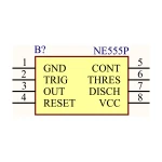 آی سی تایمر NE555 کپی