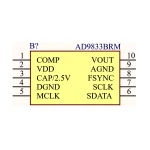 آی سی AD9833BRM SMD