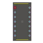 آی سی گیت NOT اشمیت تریگری 74HC14 کپی