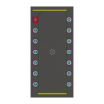 آی سی گیت NAND شماره 74ALS00 بازسازی شده