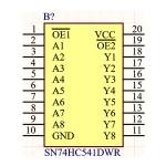 آی سی بافر SMD HC541