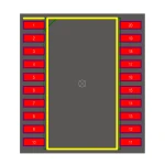 آی سی بافر SMD HC541