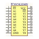 آی سی بافر 74LS540