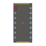 آی سی شمارنده 4 بیتی 74LS93