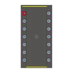 آی سی فلیپ فلاپ D شماره SN74ALS74AN