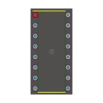 آی سی لچ 4 بیتی 74LS375