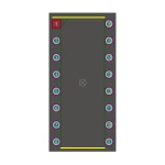 آی سی شمارنده 4 بیتی 74LS191