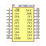 آی سی بافر 74HC241