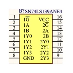 آی سی بافر 74LS139