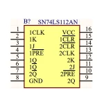 آی سی بافر 74LS112