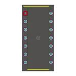 آی سی گیت NOR شماره  74LS02