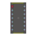 آی سی گیت NOR پنج ورودی 74F260