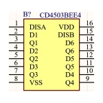آی سی بافر 4503