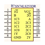 آی سی بافر 74LS253 SMD
