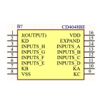 آی سی بافر CD4048