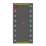 آی سی فلیپ فلاپ D شماره 74LS174