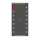 آی سی شمارنده 4 بیتی 74LS90